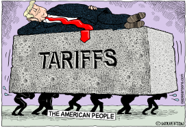 TARIFFS ON THE BACKS OF AMERICANS by Wolverton