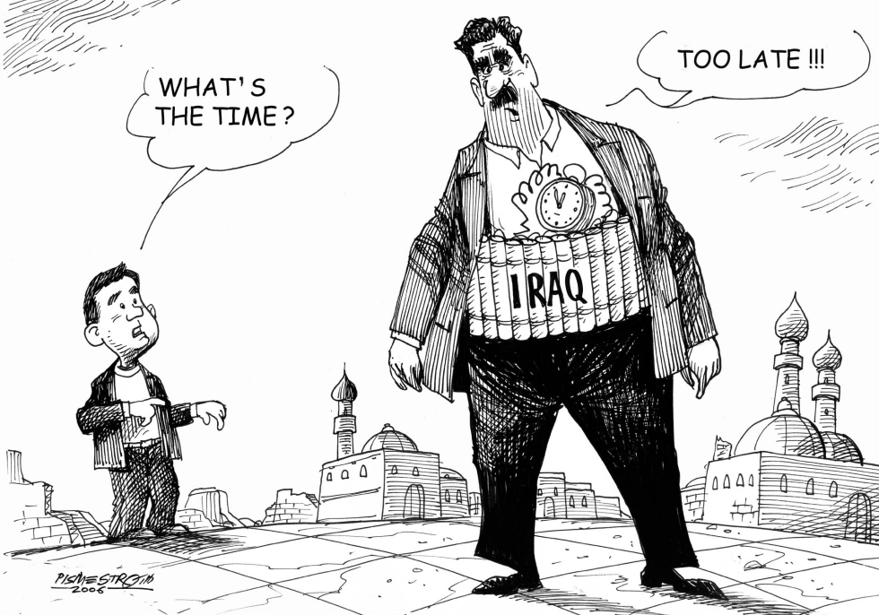  WHAT`S THE TIME  IN IRAQ by Petar Pismestrovic