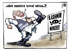 KASHMIR NEGATIVE TRAVEL ADVICE by Tom Janssen