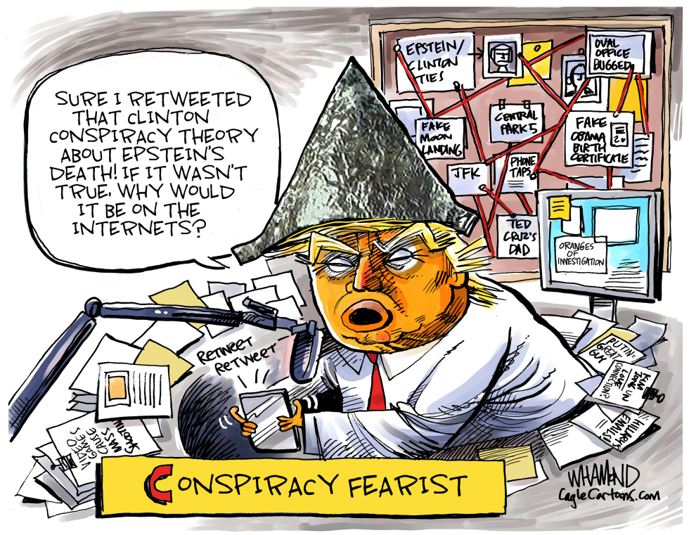  CONSPIRACY FEARIST by Dave Whamond