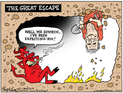 JEFFERY EPSTEIN by Bob Englehart