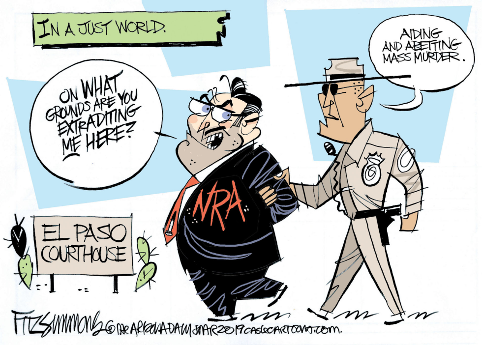  NRA by David Fitzsimmons