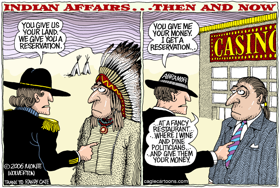  INDIAN AFFAIRS THEN AND NOW by Wolverton