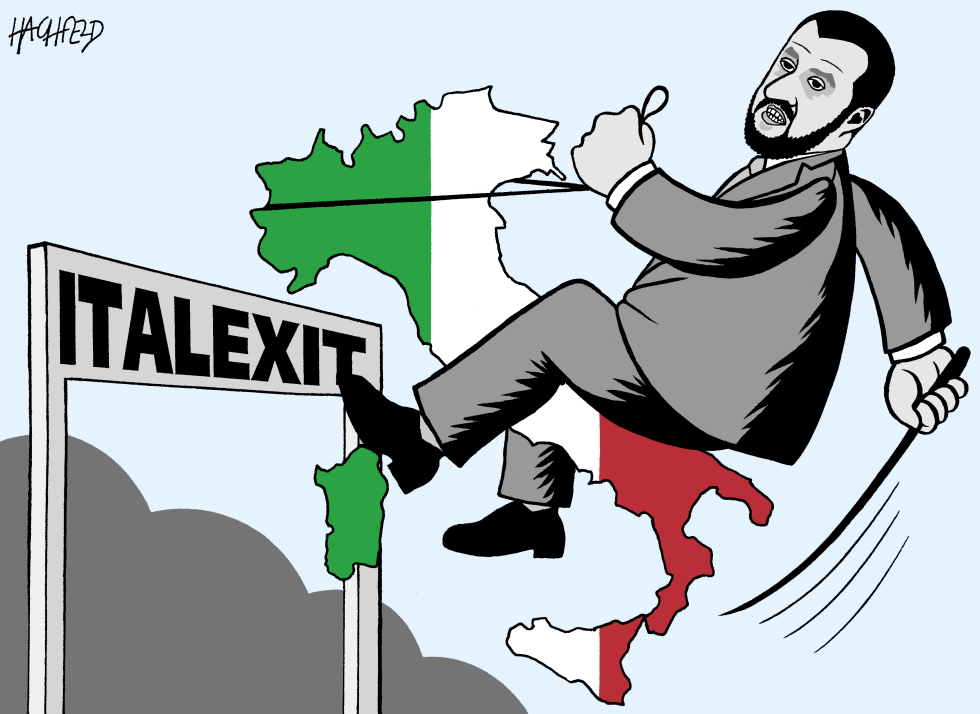  SALVINI ON HIS WAY by Rainer Hachfeld