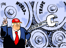 TRUMP AND WORLD TRADE by Tom Janssen