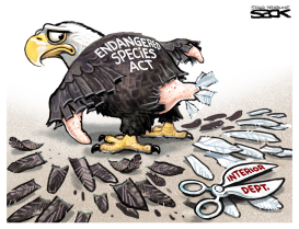 ENDANGERED SPECIES by Steve Sack