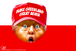 MAKE GREENLAND GREAT AGAIN by Bart van Leeuwen