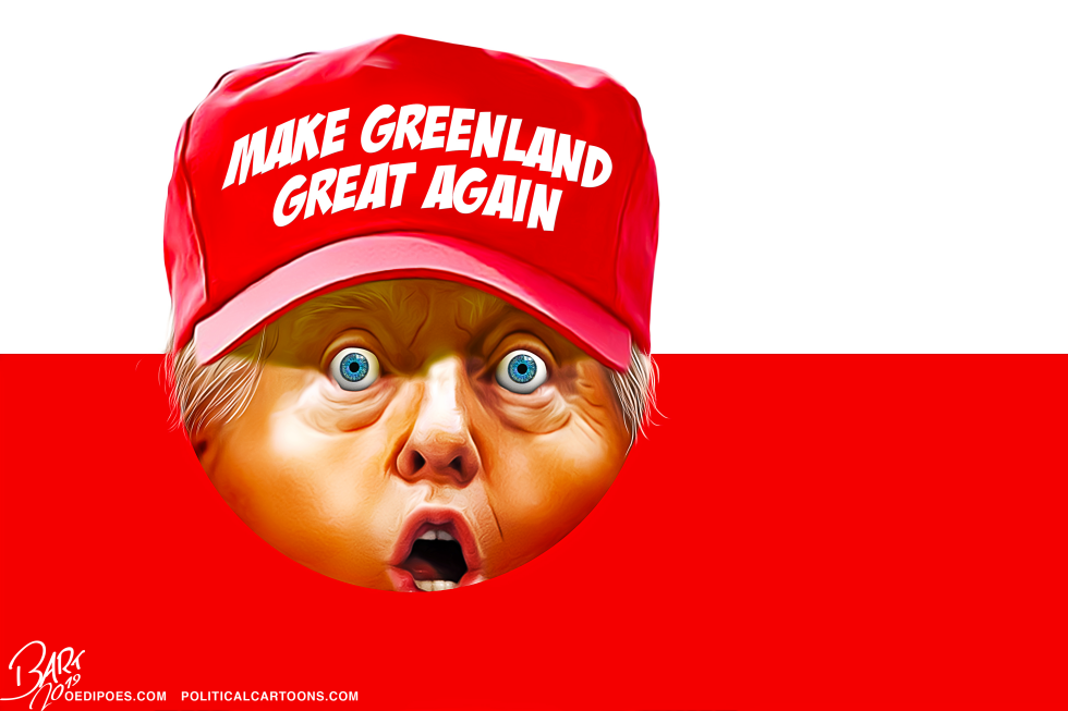  MAKE GREENLAND GREAT AGAIN by Bart van Leeuwen