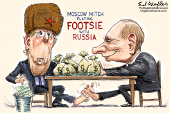 MCCONNELL PUTIN FOOTSIE by Ed Wexler