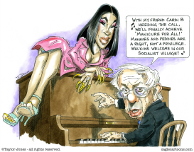 CARDI B AND BERNIE S by Taylor Jones