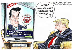 SCARAMUCCI AND DUMP TRUMP by Dave Granlund