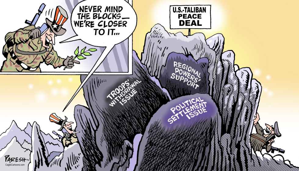  US-TALIBAN PEACE DEAL by Paresh Nath