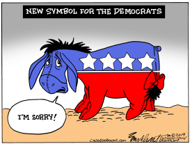 NEW DEM SYNBOL by Bob Englehart