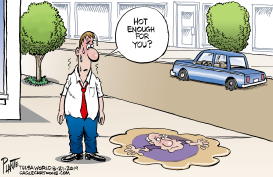 IT'S HOT OUT THERE by Bruce Plante