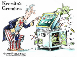 KREMLIN'S GREMLINS 2020 by Dave Granlund