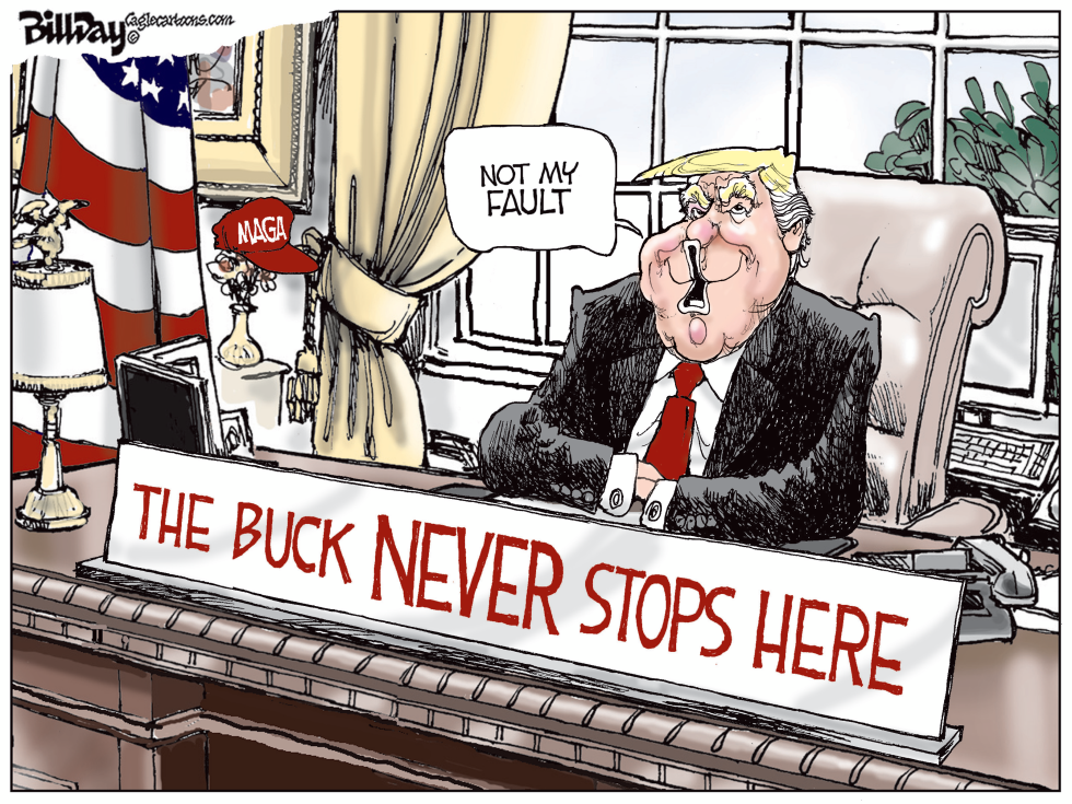  BUCK NEVER STOPS HERE by Bill Day