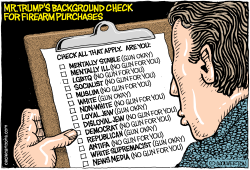 BACKGROUND CHECKS by Wolverton