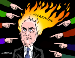 BOLSONARO Y LA TRAGEDIA EN AMAZONAS by Arcadio Esquivel