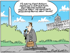 RUSSIAN ELECTION MEDDLING by Bob Englehart