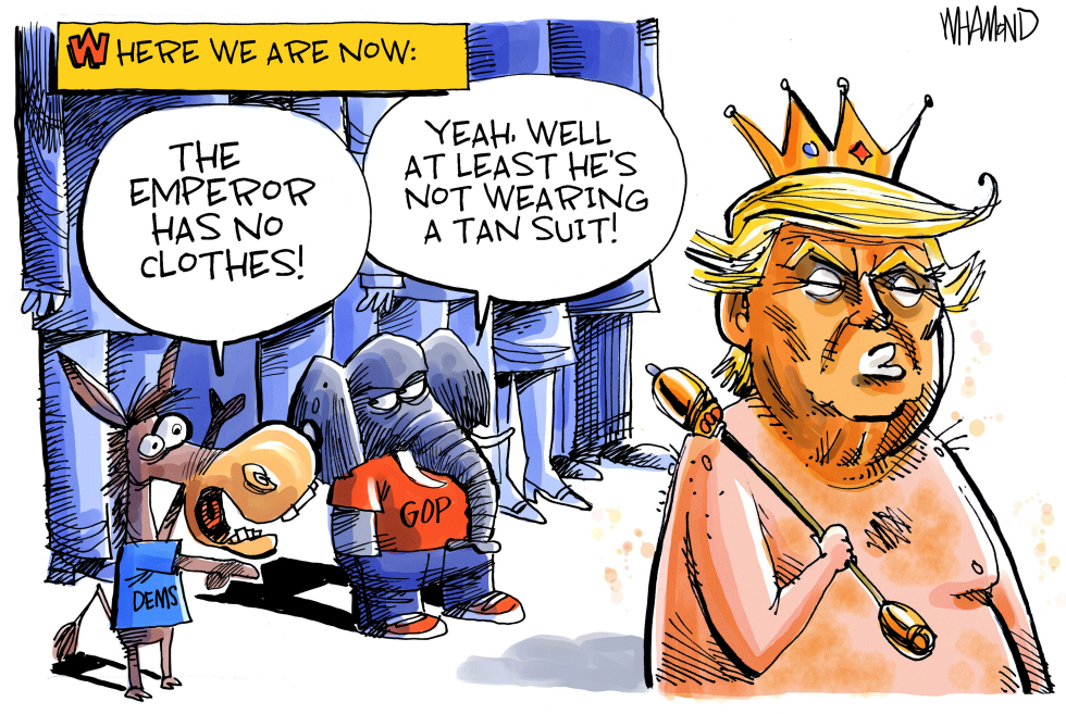  EMPEROR'S CLOTHES by Dave Whamond