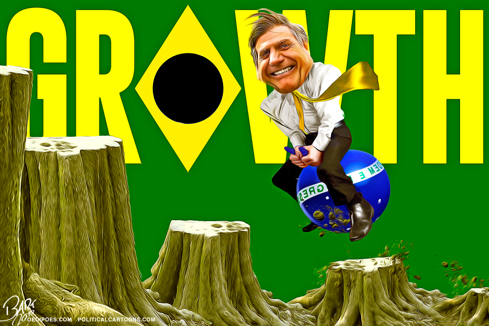  GROWTH BOLSONARO by Bart van Leeuwen