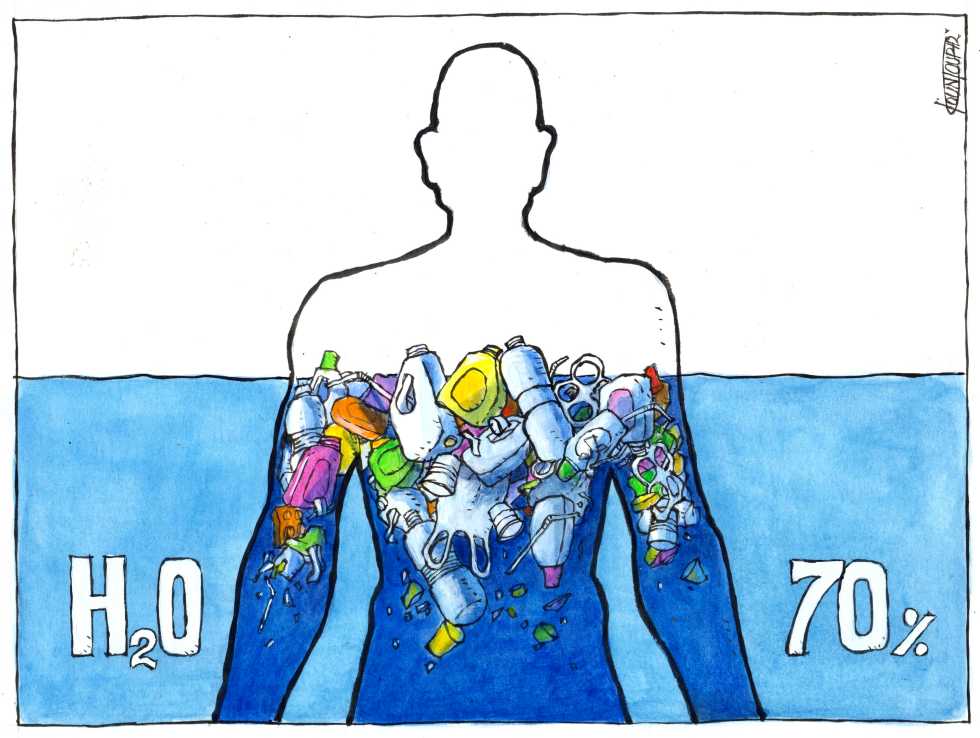  70% OF HUMAN BODY IS WATER by Michael Kountouris