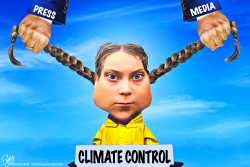 GRETA THUNBERG by Bart van Leeuwen