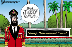 TRUMP AND CAPTAIN OBVIOUS by Bruce Plante