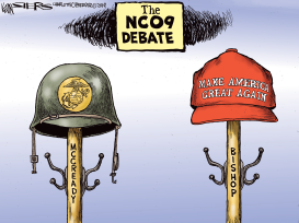 LOCAL NC MCCREADY V BISHOP DEBATE by Kevin Siers