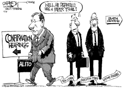 ALITO SHUFFLE by John Darkow