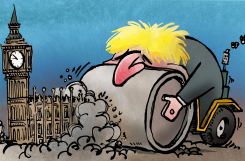 PARLIAMENTARY DEMOLITION by Kap