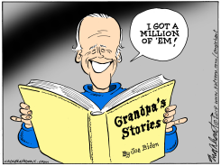 JOE BIDEN'S STORIES by Bob Englehart