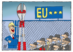 BORIS CUTS BREXIT by Nikola Listes