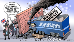 BORIS JOHNSON DEFEAT by Paresh Nath