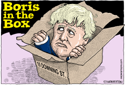 BORIS IN THE BOX by Wolverton