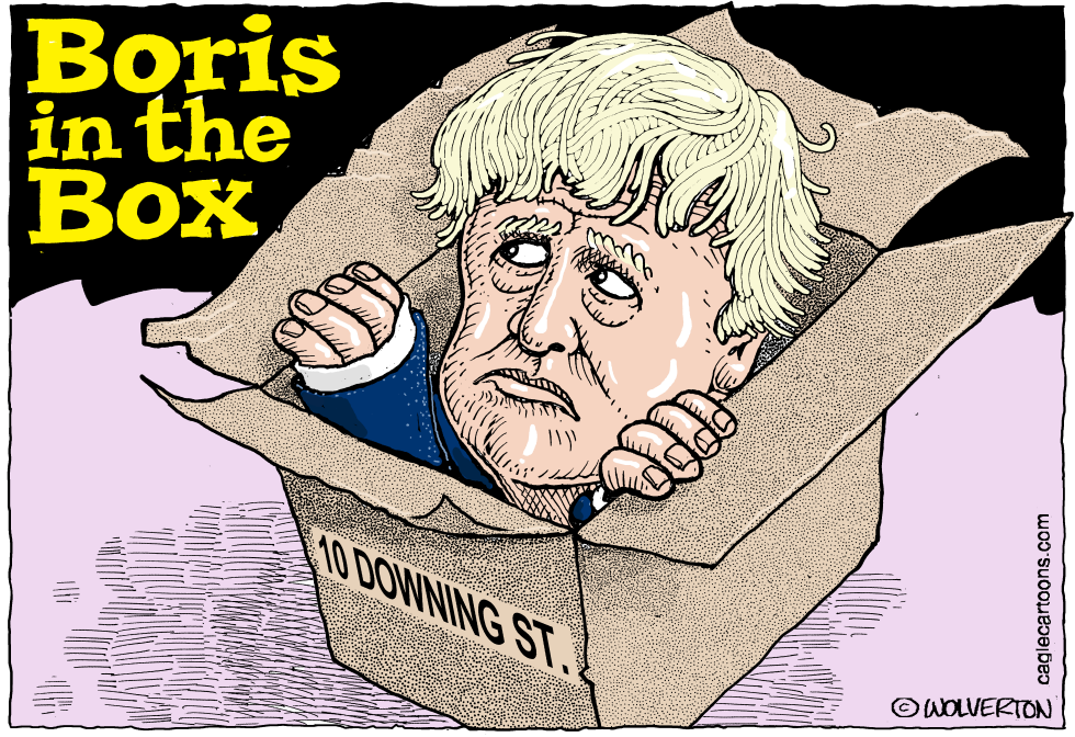  BORIS IN THE BOX by Wolverton