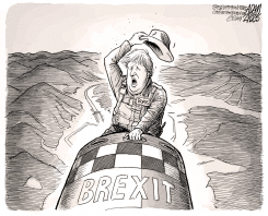 BREXIT BOMB by Adam Zyglis