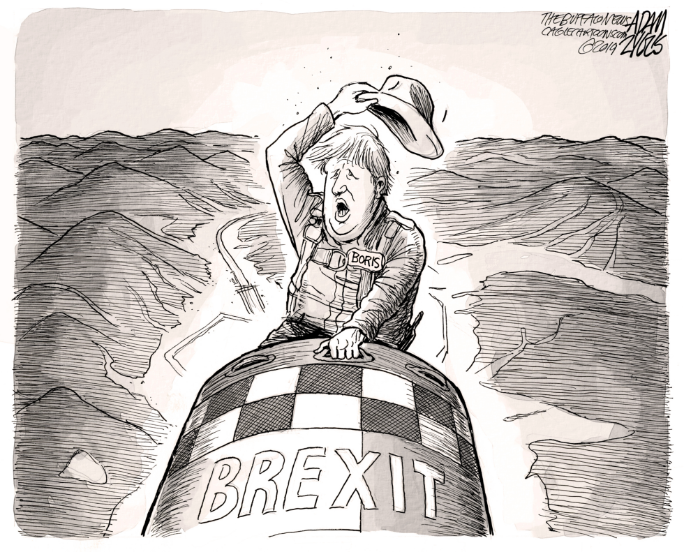  BREXIT BOMB by Adam Zyglis