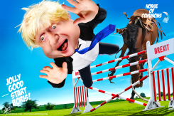 BORIS BACKED THE WRONG HORSE by Bart van Leeuwen