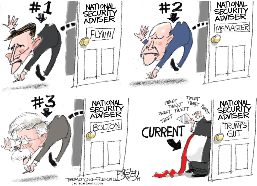  NATIONAL INSECURITY ADVISER by Pat Bagley