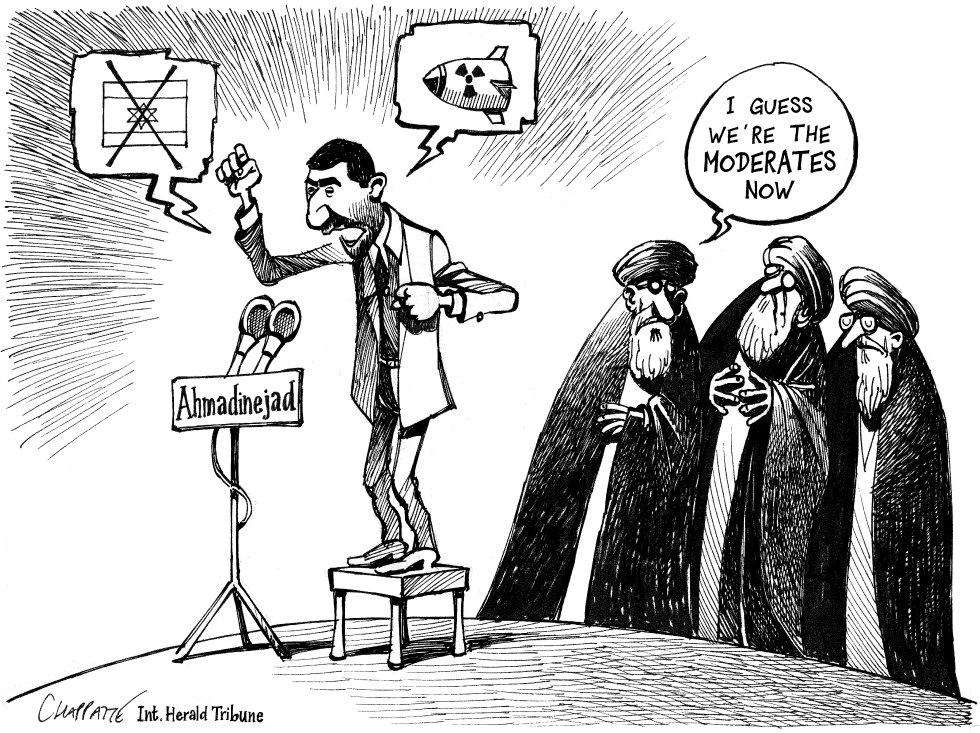  IRAN'S NUCLEAR THREAT by Patrick Chappatte