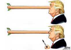 TRUMP SHARPIE IMAGE by RJ Matson