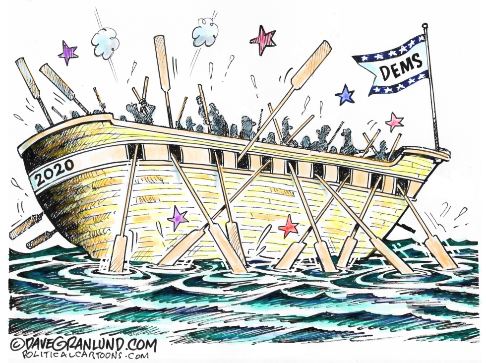  DEMOCRATS 2020 DIRECTION by Dave Granlund