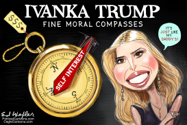 IVANKA MORAL COMPASS by Ed Wexler