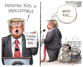 VAPING BAN by Adam Zyglis