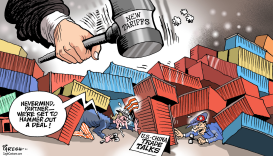 US-CHINA TRADE TALKS by Paresh Nath