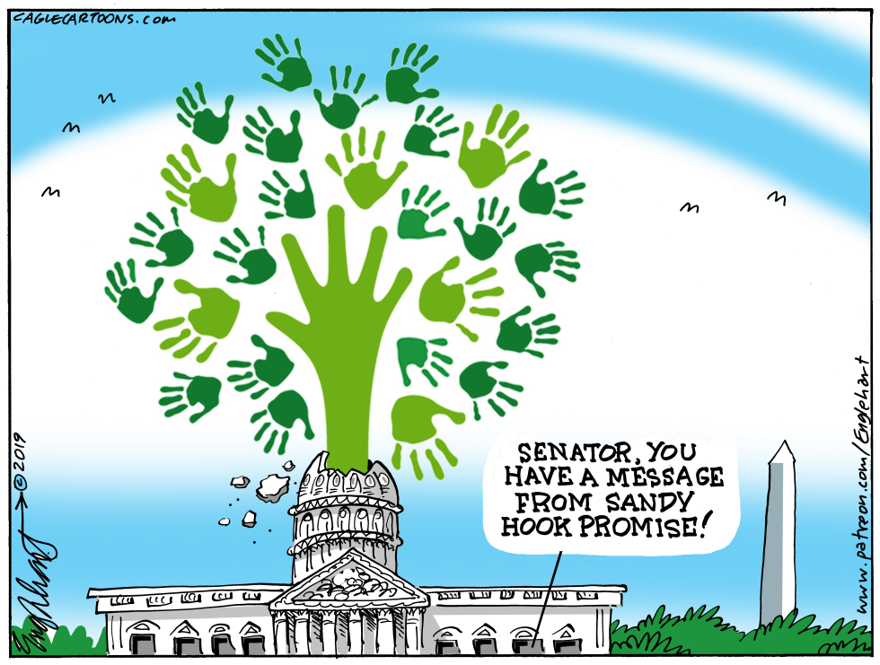  SANDY HOOK AD by Bob Englehart