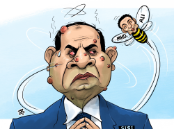 SISI & MOHAMMAD ALI by Emad Hajjaj