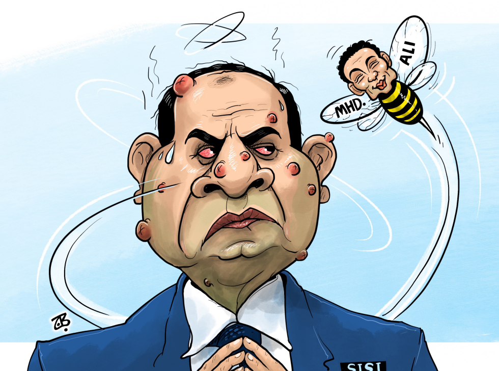  SISI & MOHAMMAD ALI by Emad Hajjaj