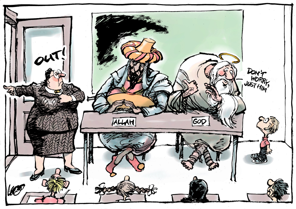  RELIGION HAS NO PLACE IN THE CLASSROOM by Jos Collignon